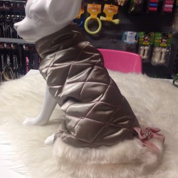 Pretty pet city chic coat (Beige)